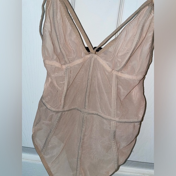 Forever 21 Bare Strappy Caged Bodysuit - Picture 4 of 7